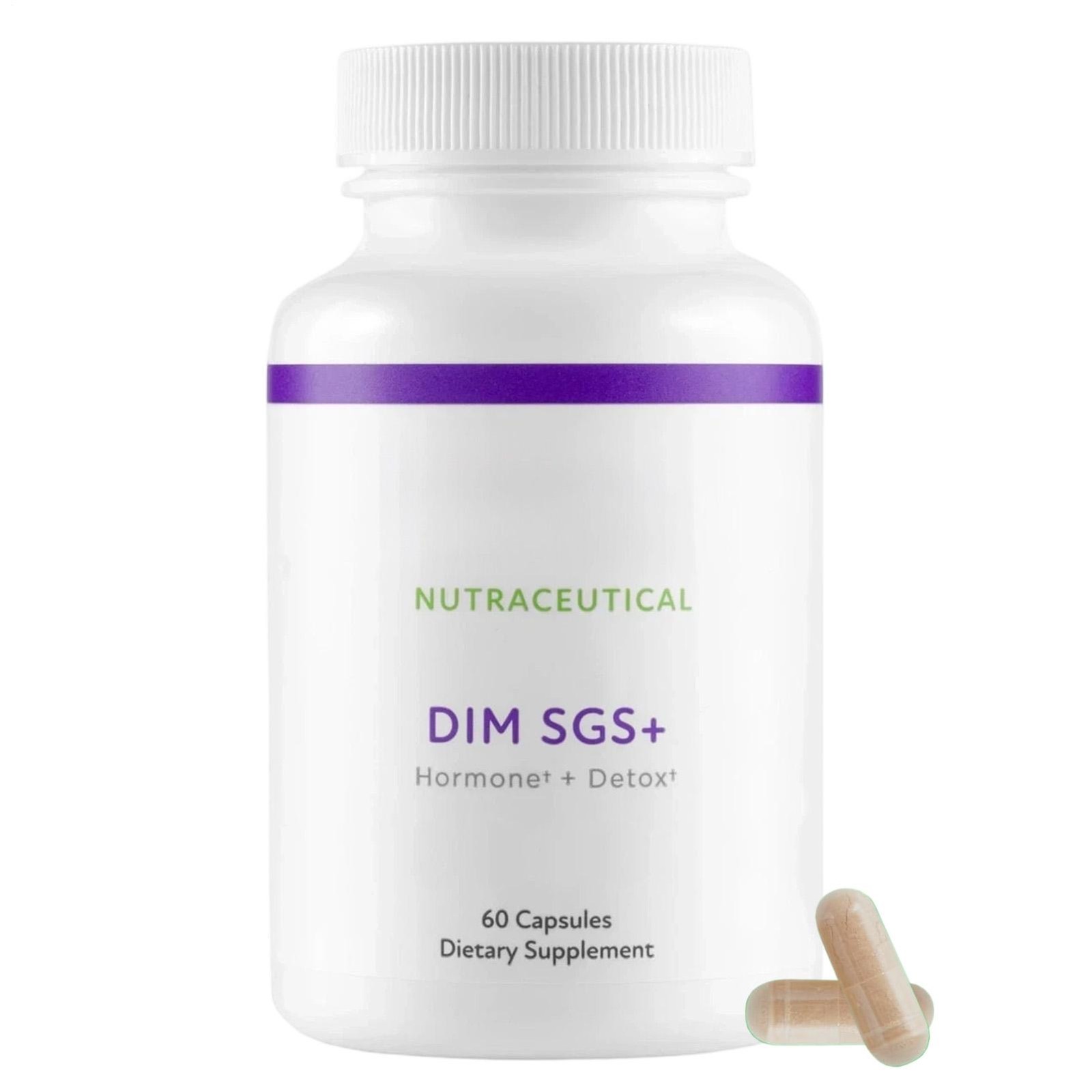 Biote Nutraceutical – DIM SGS+, + Detox Supplemen 60 Capsules (1-3 PACK)