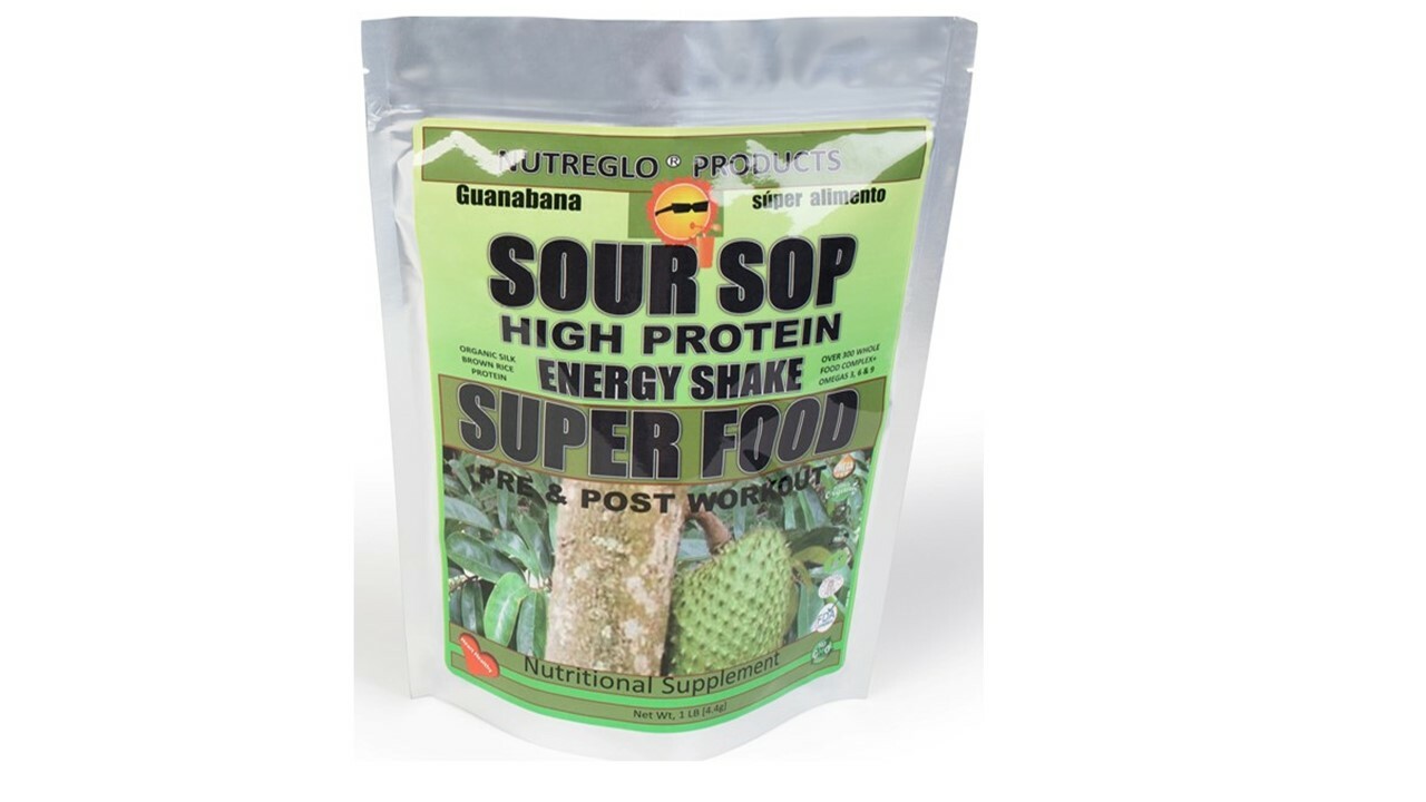 NUTREGLO: Sour Sop High Energy High Protein Superfood