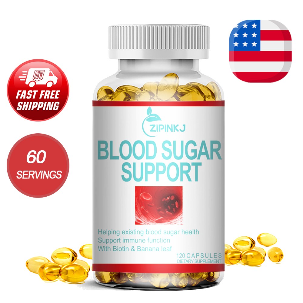 Blood Balance – Blood Sugar Support & Blood Pressure Supplement – 60 Cap Non-GMO