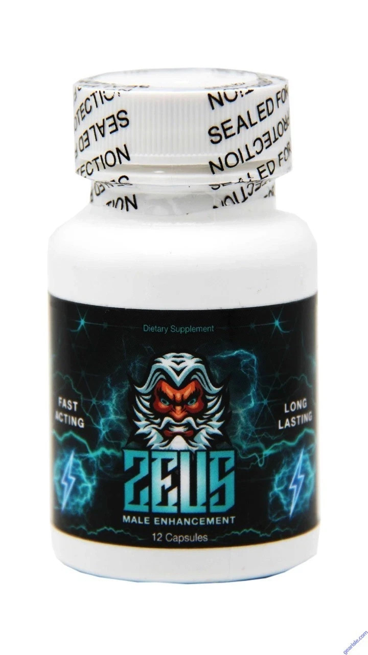 Zeus 1800mg Male Vitality Supplement – Stamina & Performance Support Capsules