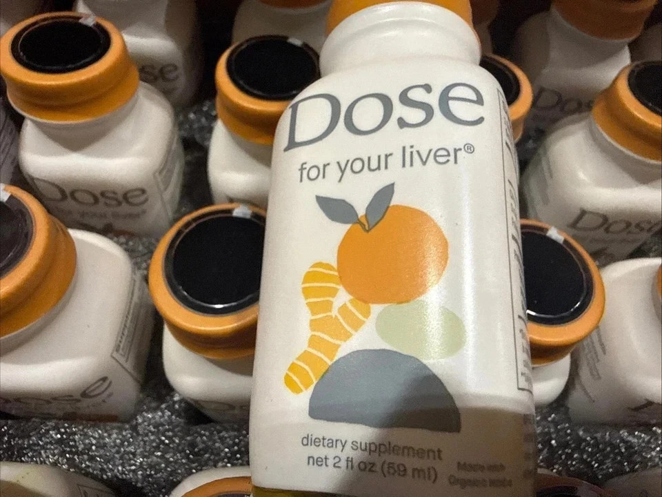 24 Pack Dose For Your Liver Support Supplement Cleanse 2oz Exp 07/28