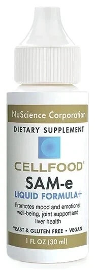 Cellfood Sam-e – 1 floz – Mood Health – Joint Support – Liver Health Exp 08/2026