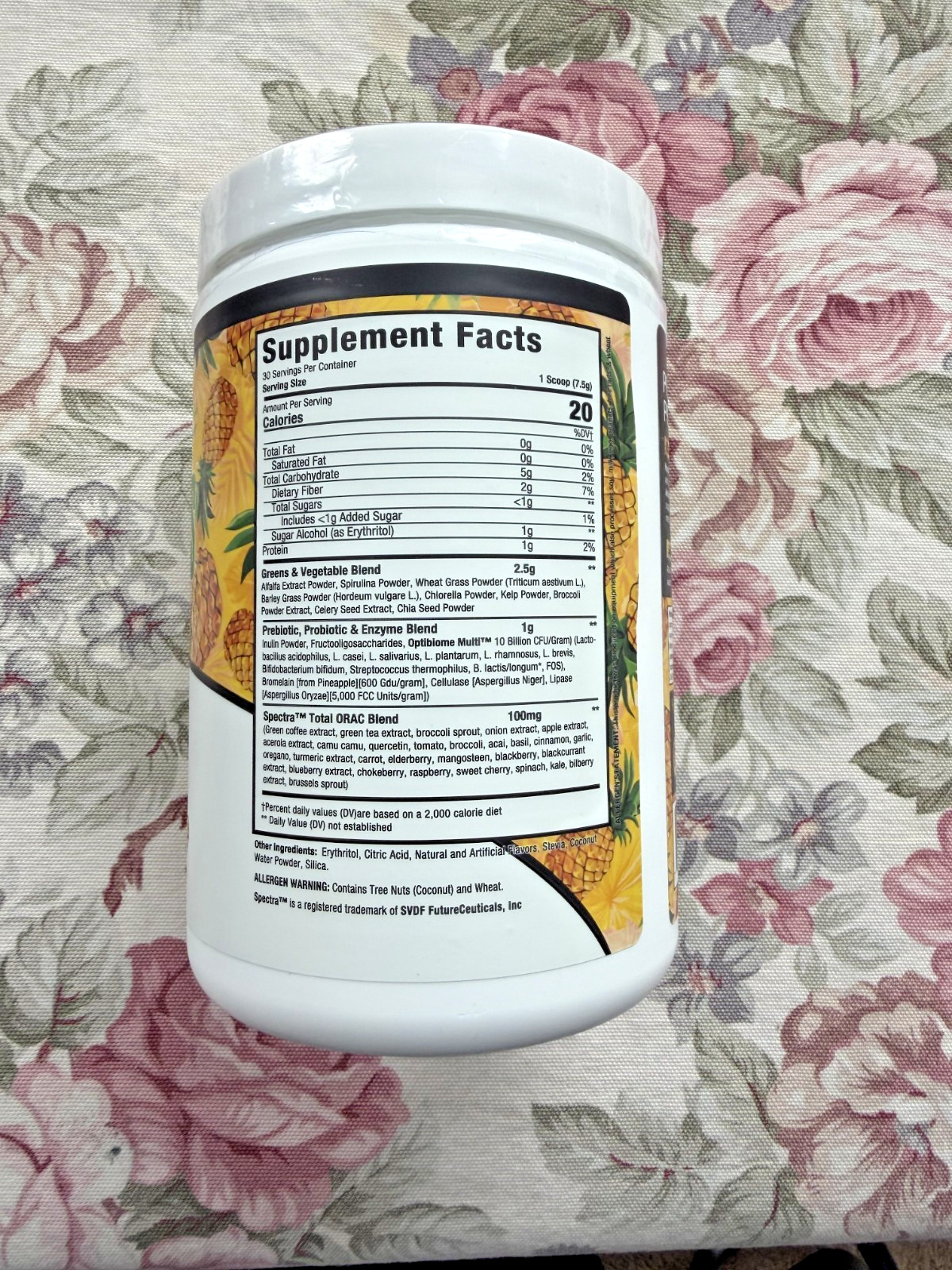 Musclesport Fruits & Greens – Fruit, Vegetable and Antioxidant Supplement