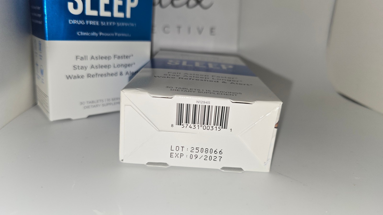3 Pack Relaxium Sleep Magnesium Ashwagandha Melatonin 30 Ct Exp 09/27