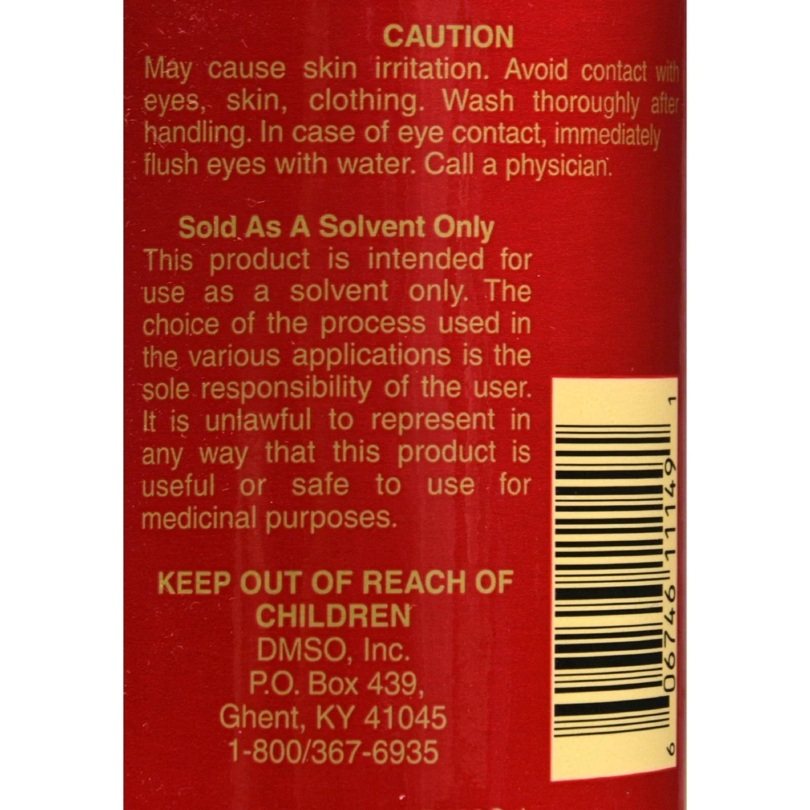 Nature’s Gift 99.9% Pure DMSO | 70% DMSO, 30% Distilled Water 8 oz Glass Bottle