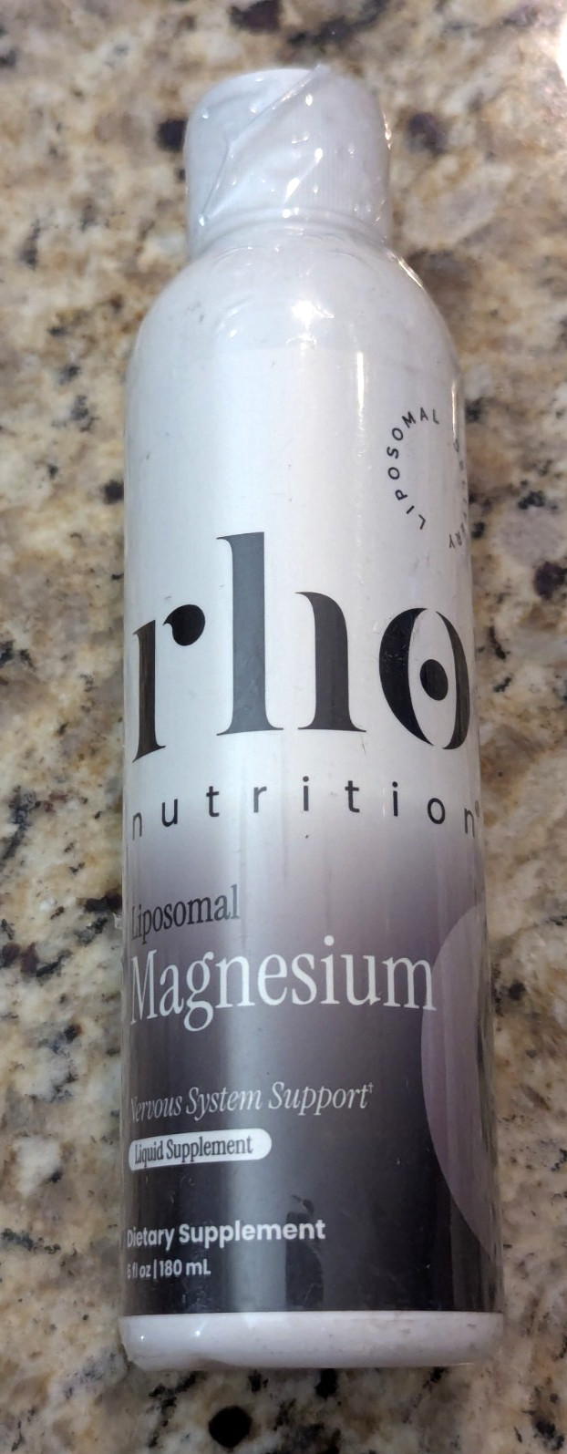 Rho Nutrition Liposomal Magnesium Liquid Supplement 6 fl oz exp: 01/2028