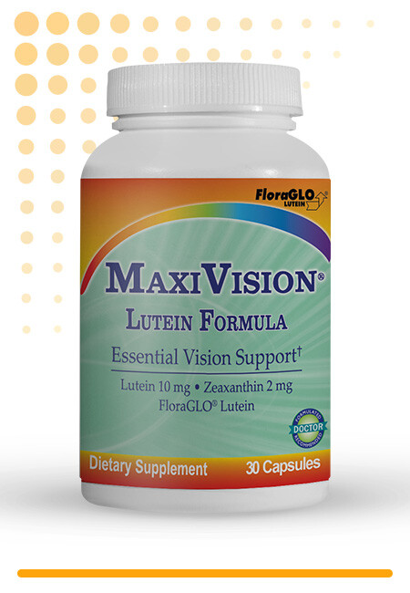 MaxiVision® (Formerly MedOp) Lutein Formula – 30 Capsules