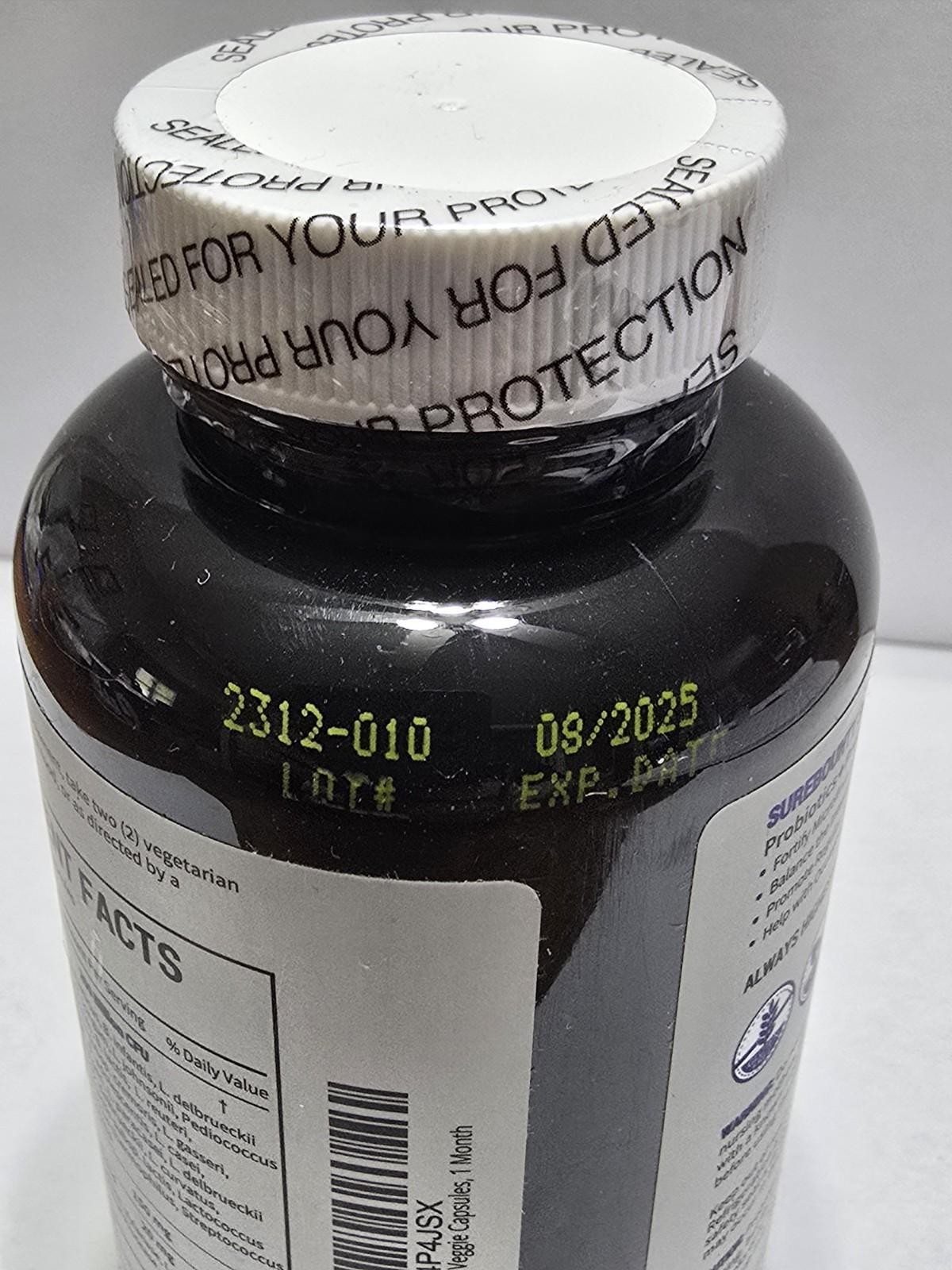 Surebounty Supreme Restore Probiotic 200 Billion CFU 60 Veggie Caps