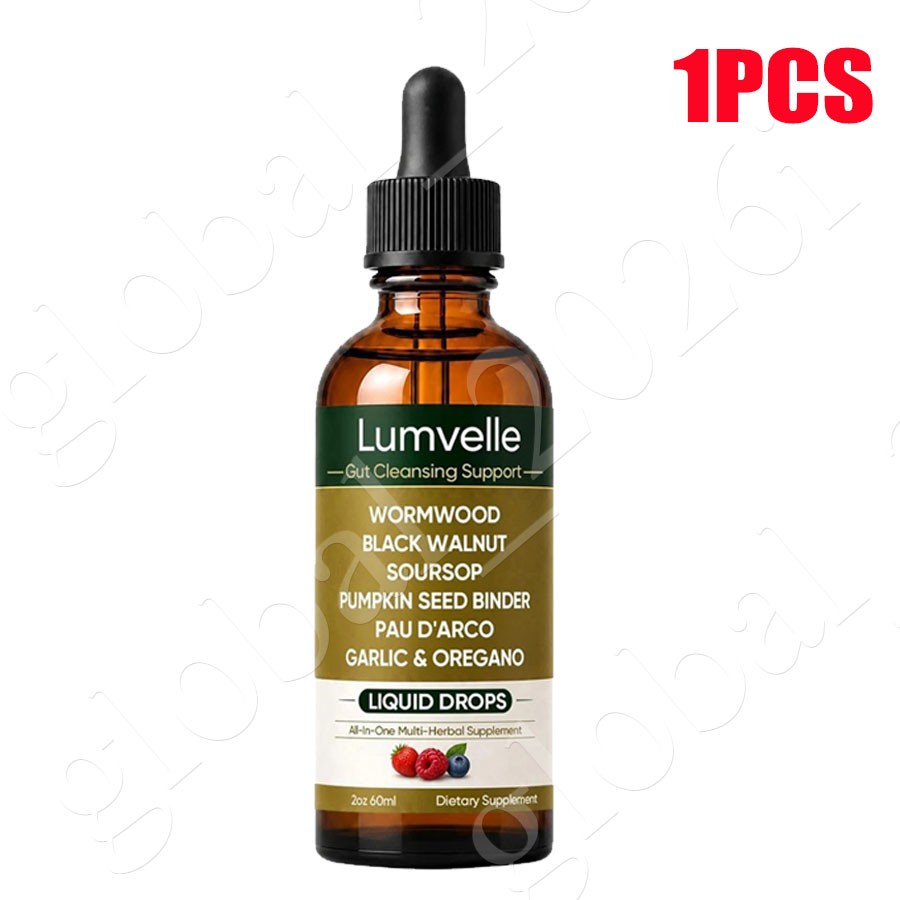 1-3x Wild LUMVELLE Harvested Wormwood Herbal Liquid Botanical Supplement Drops