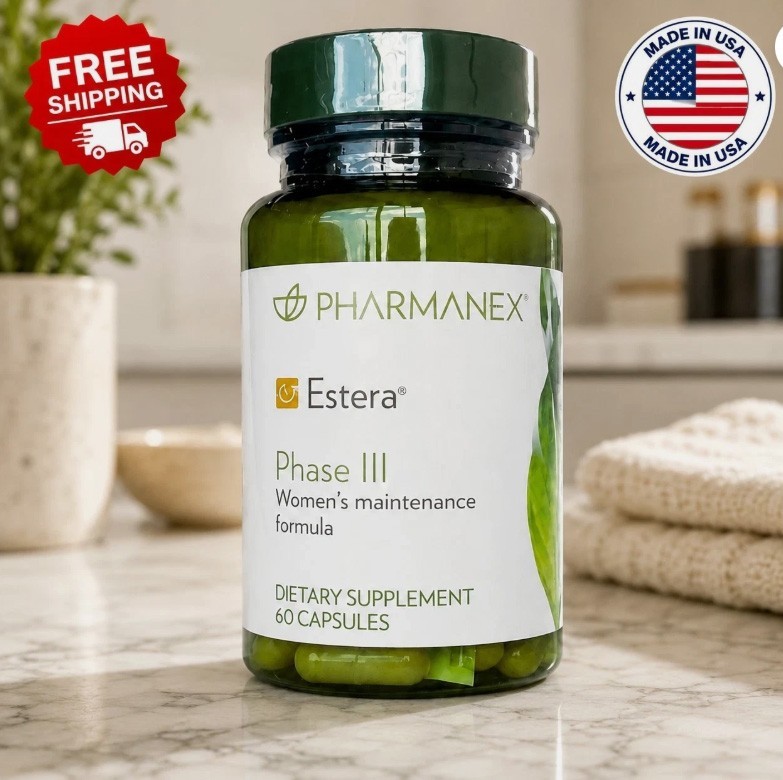 Nu Skin Pharmanex Estera Phase III Women’s Maintenance Formula Exp 09/2026