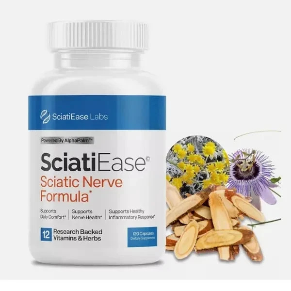 SciatiEase Labs Sciati Ease Sciatic Nerve Formula 120 Cap NEW ! Exp 6/2027