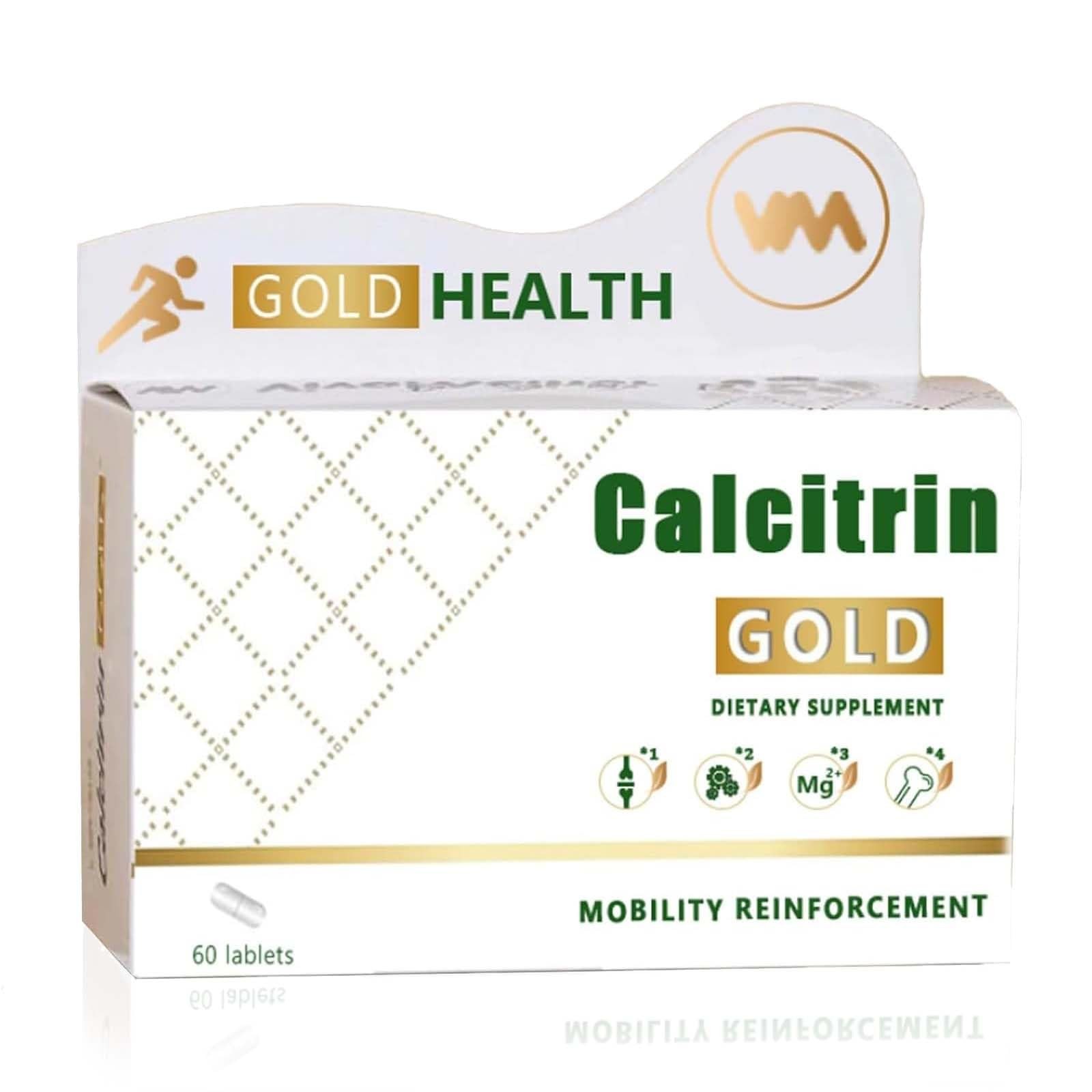 XCFXCF Calcitrin Gold Dietary Supplement – Mobility 1 Count (Pack of 1), 1pc