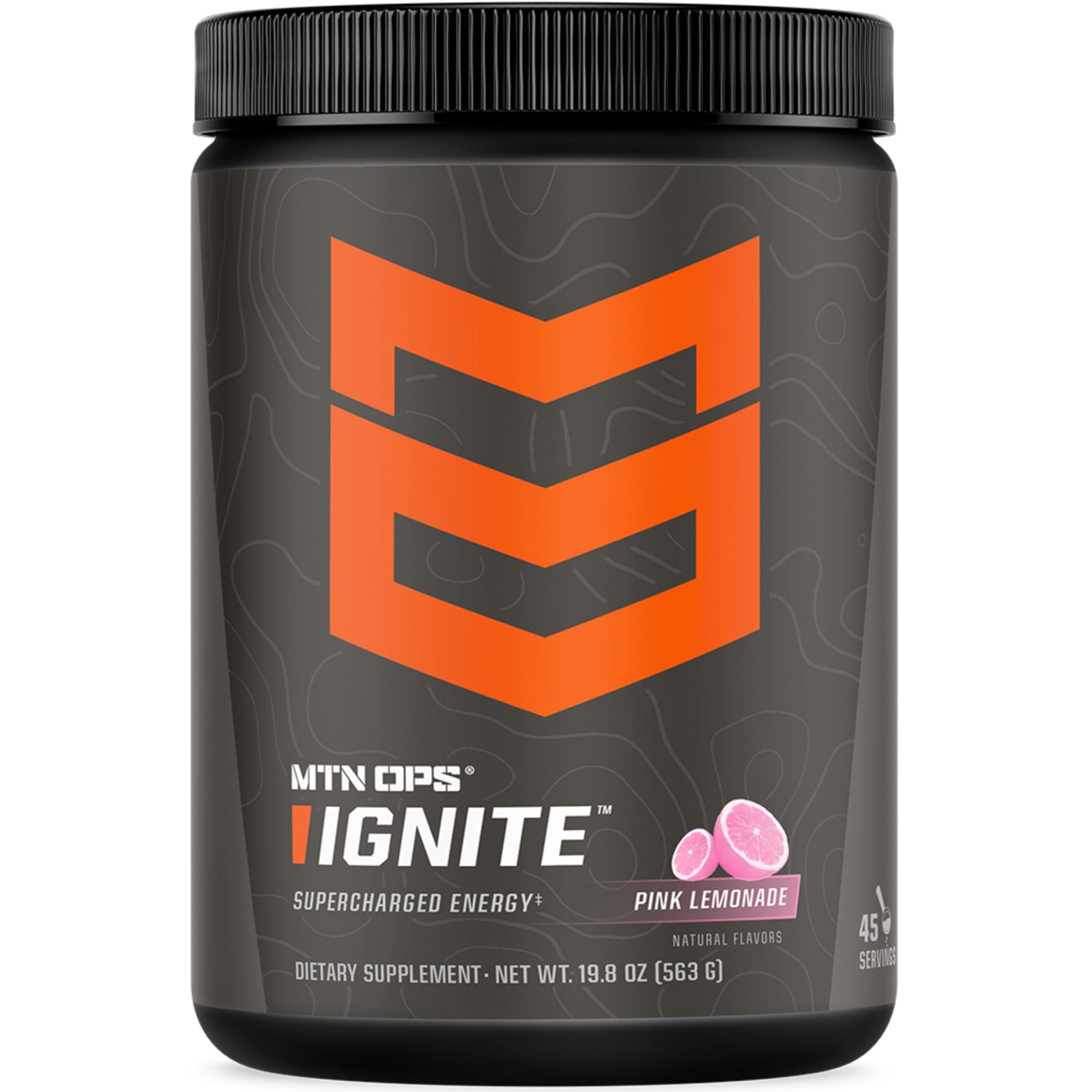 MTN OPS Ignite Energy Drink Powder, Gluten Free Nootropic Supplement Drink Mi…