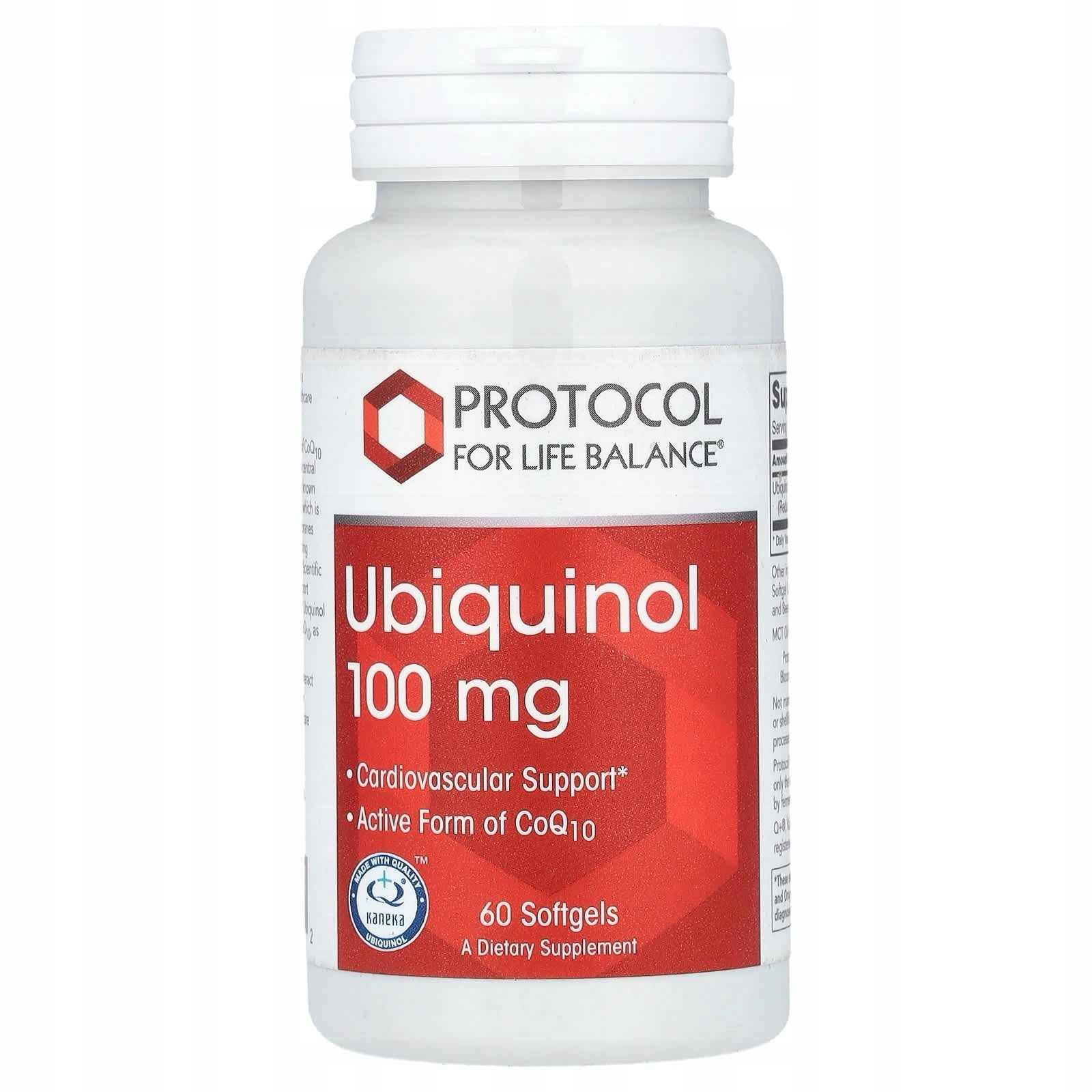 Protocol Ubiquinol 200mg 60 Softgels EXP. 12/2025