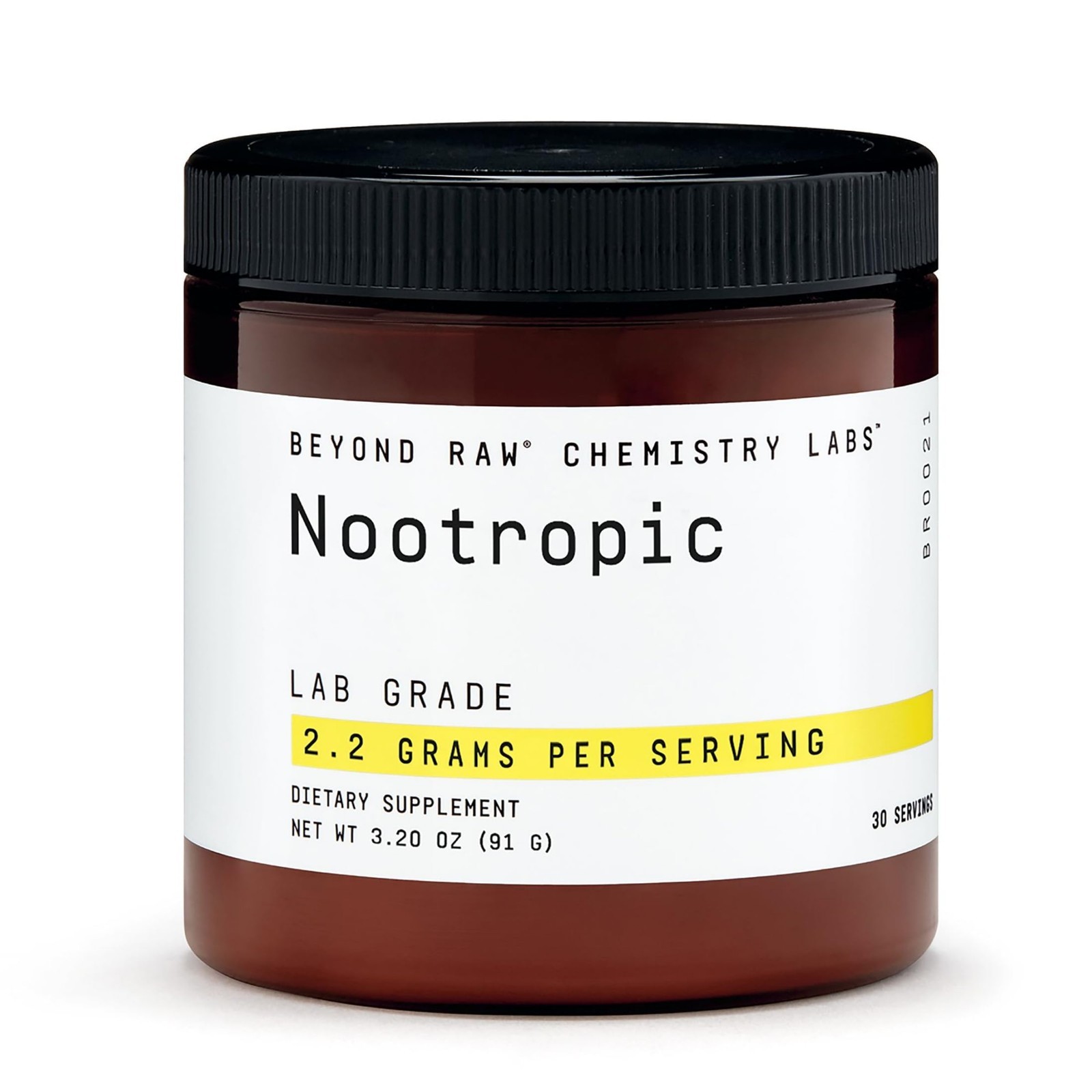 Nootropic Powder for Cognitive Enhancement & Memory Support, 30 Servings