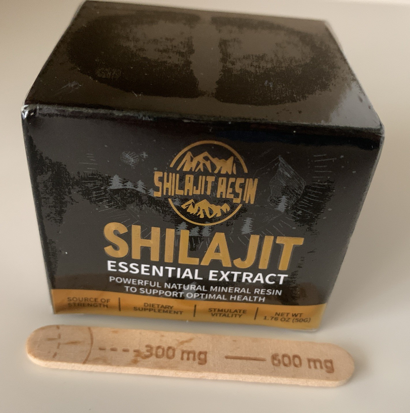 Premium Pure Himalayan Shilajit Resin – Essential Extract 1.76 oz./50g Sealed