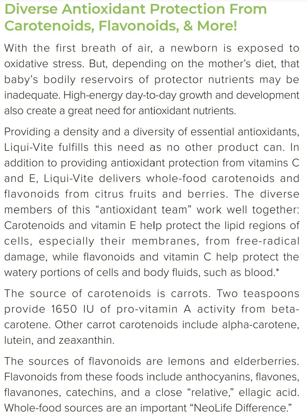 Liqui-Vite by NeoLife – Liquid Nutrition For Everyone From Infants to Elderly