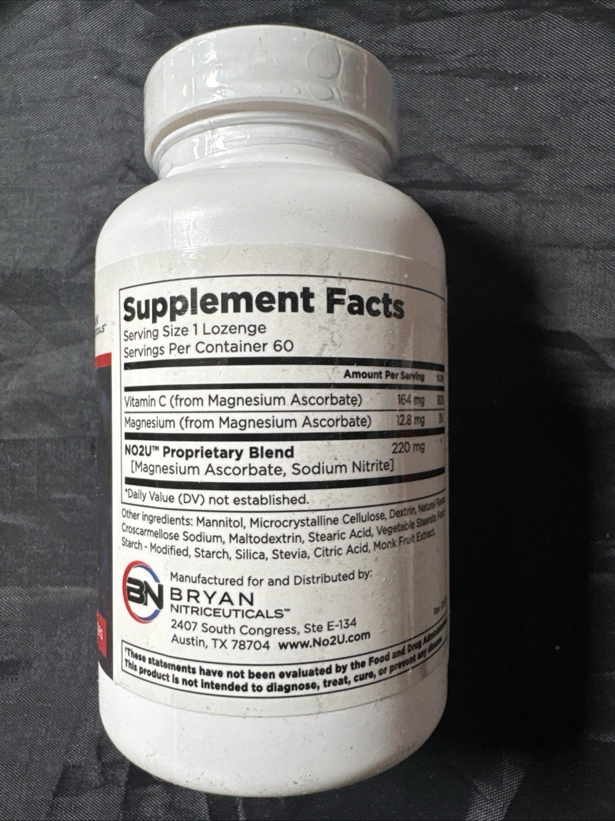 Dr. Nathan S. Bryan Formula – Elevated Nitric Oxide Levels