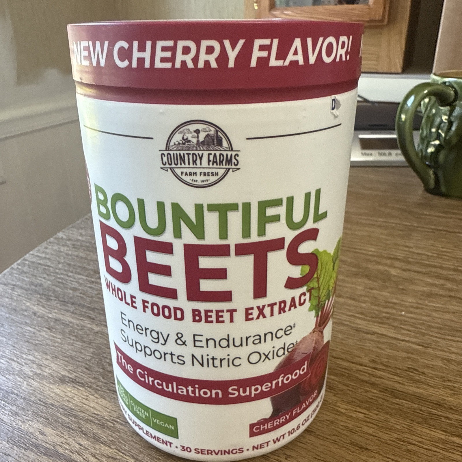 Country Farms Beets Superfood Delicious Natural Flavor 10.6 Oz Each