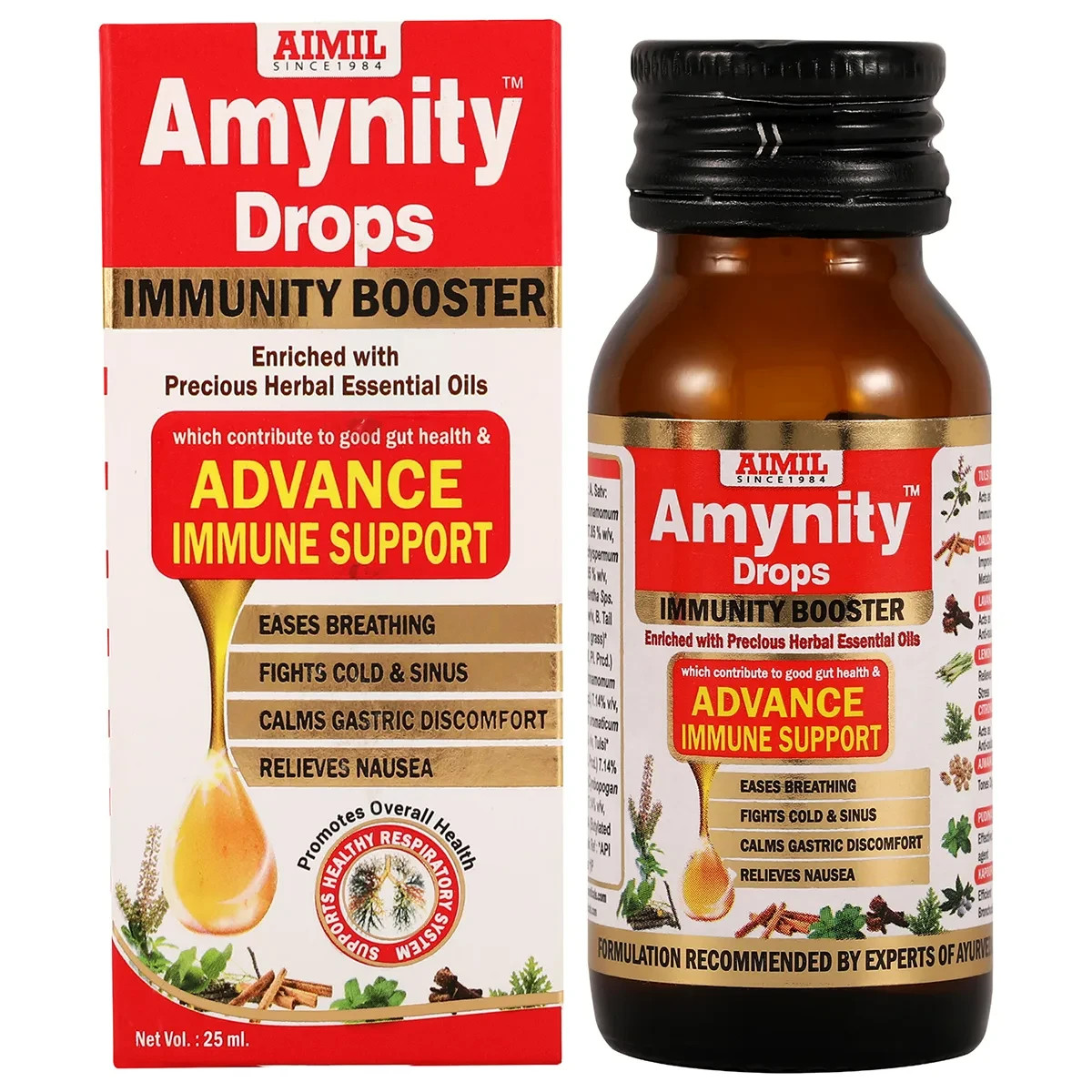 Aimil Amynity Drops 25 ML | Daily Immune Support & Boost | FREE SHIPPING