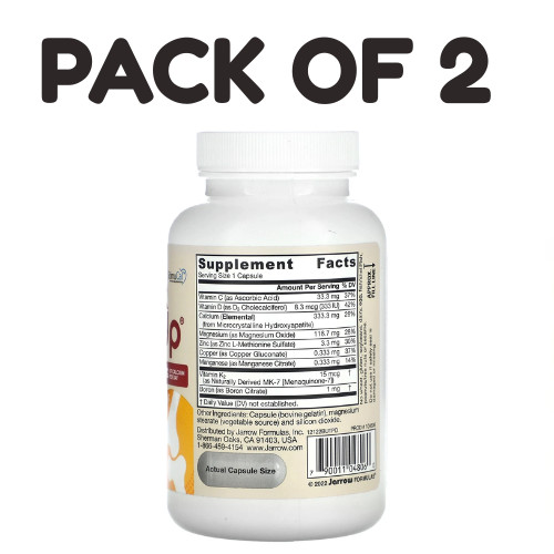 BoneUp 3 Per-Day, 1,000 mg, 90 Capsules PACK OF 2