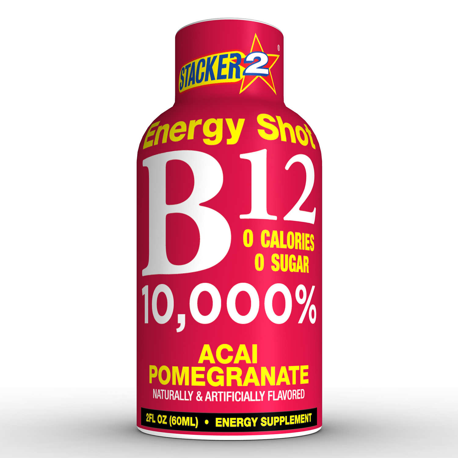 B12 10,000% Energy Shots Case of 48 Shots