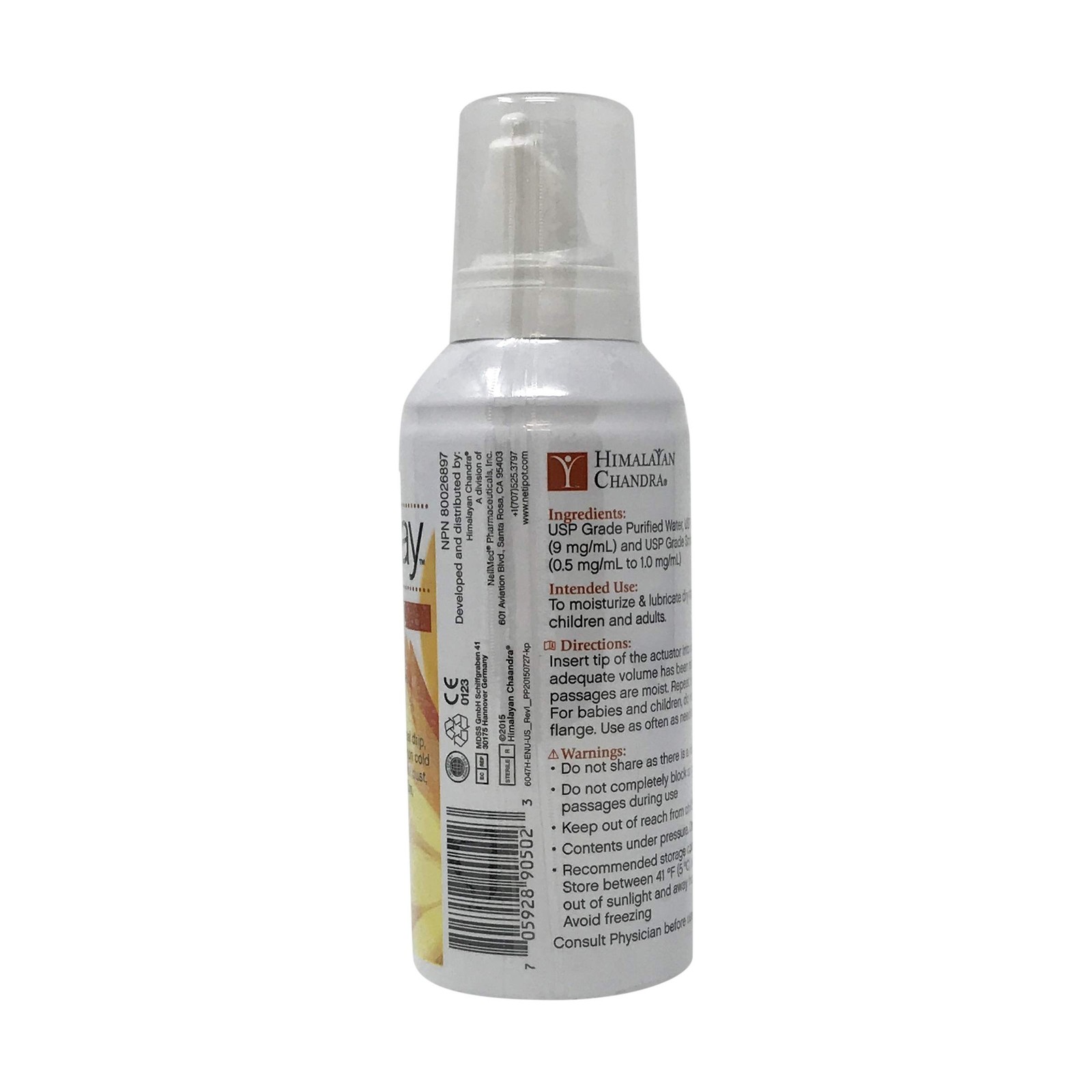 Himalayan Chandra Neti Spray Isotonic Adult, 4.2 Ounce 4.2 Fl Oz (Pack of 1)