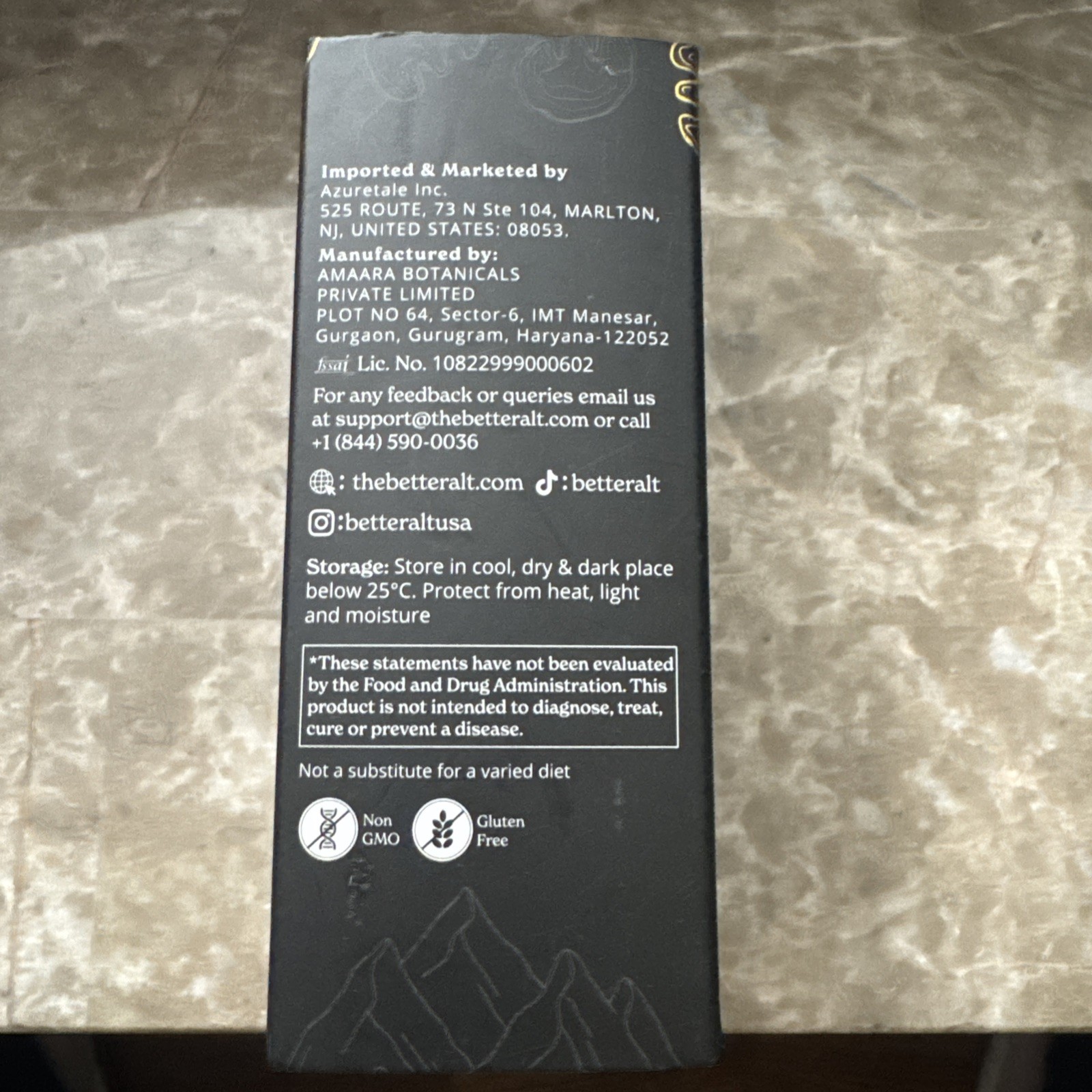 BetterAlt Himalayan Shilajt Gold+ Liquid Drops, 1.01fl oz exp Dec 2026