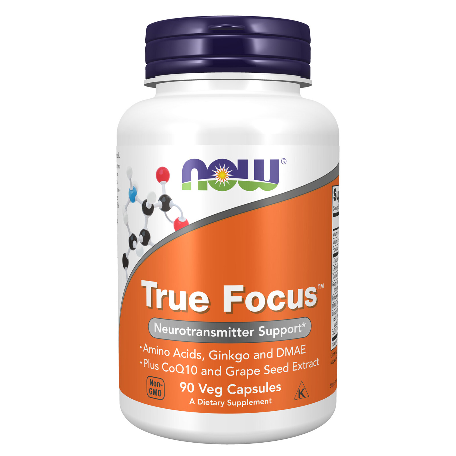 NOW FOODS True Focus – 90 Veg Capsules
