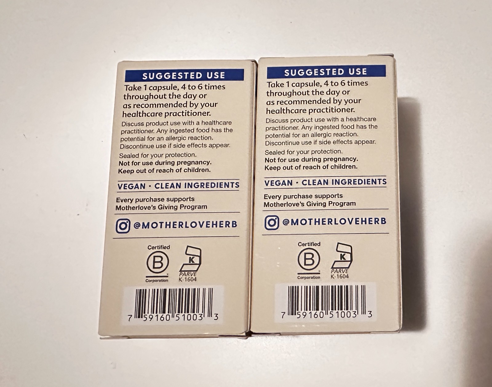 Lot of 2 Motherlove More Milk Plus Supports Lactation 45 Capsules Exp 3/28 plus