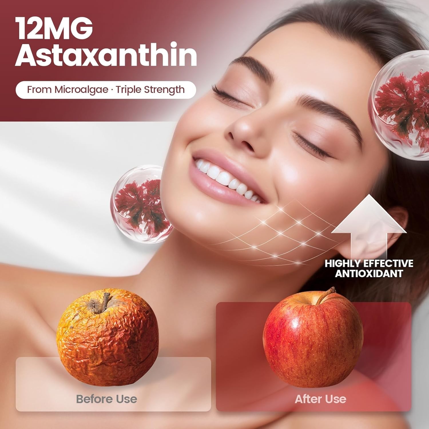10 in 1 Astaxanthin 12mg 240 Softgels | 240-Day Supply 240 Count (Pack of 1)