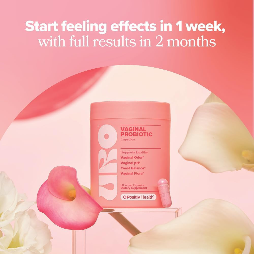 URO Vaginal Probiotics for Women Ph Balance with Prebiotics & Lactobacillus – Va