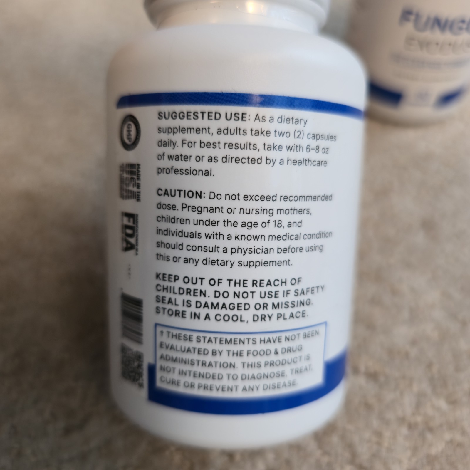 Vitality Now Fungus Exodus The Clear Nail Formula 120 Capsules 2pack Exp 04/2026