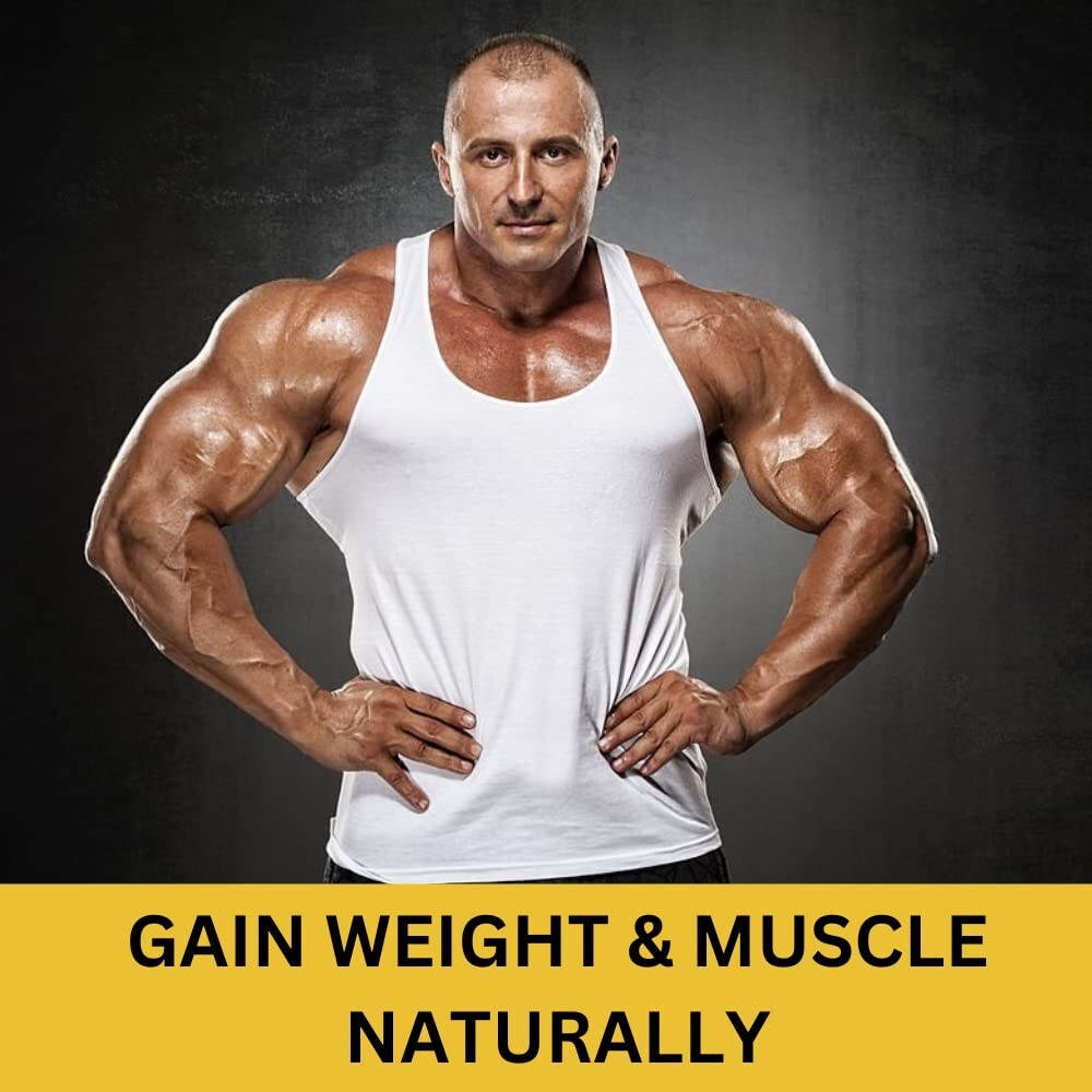 BODY GROW Fast Weight Gain Pills Muscle Gainer 60 WEGHT GAIN CAPSULES UNISEX
