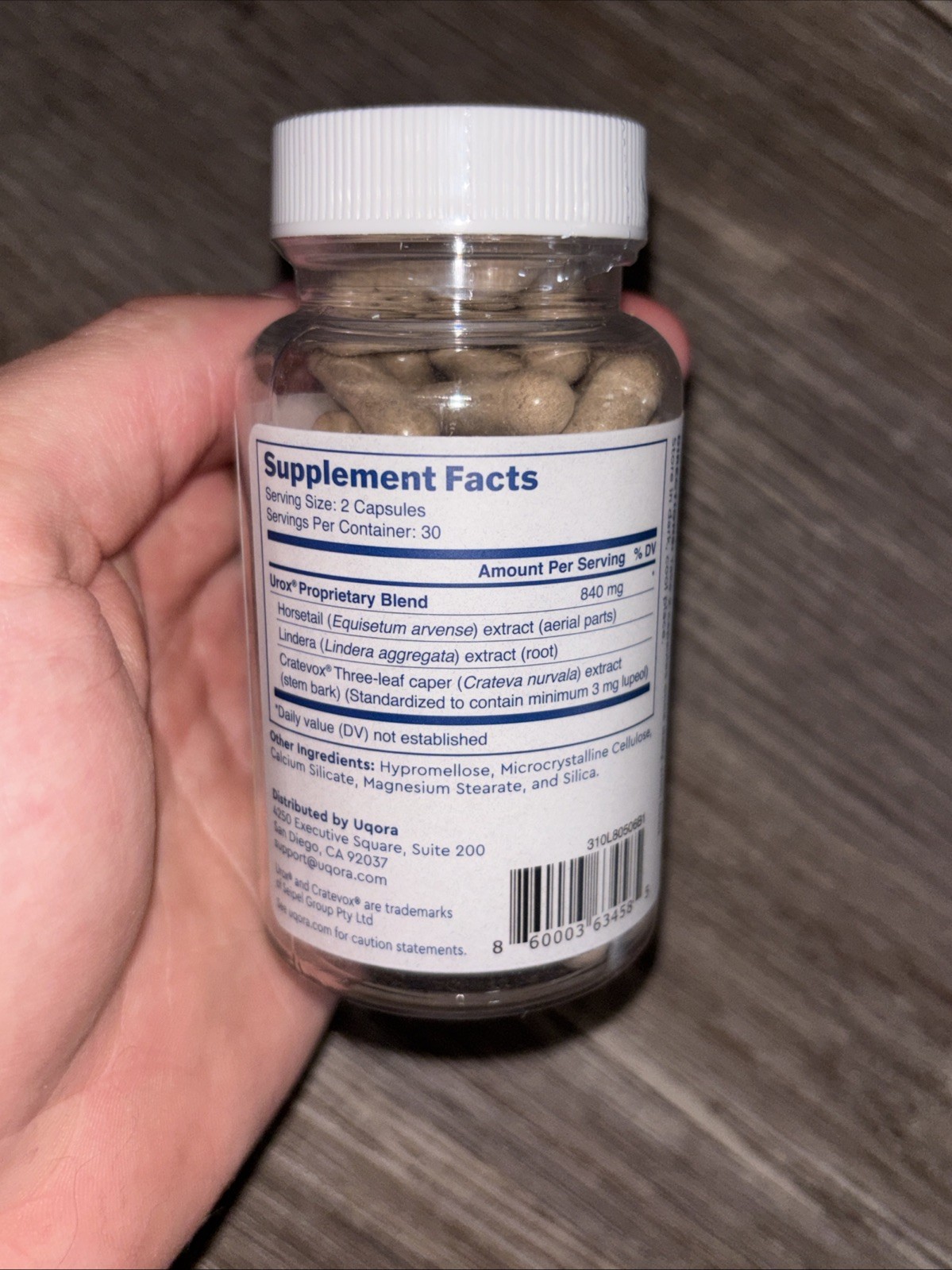 Uqora in Control Bladder Support – Daily Bladder Care & Support for Urinary