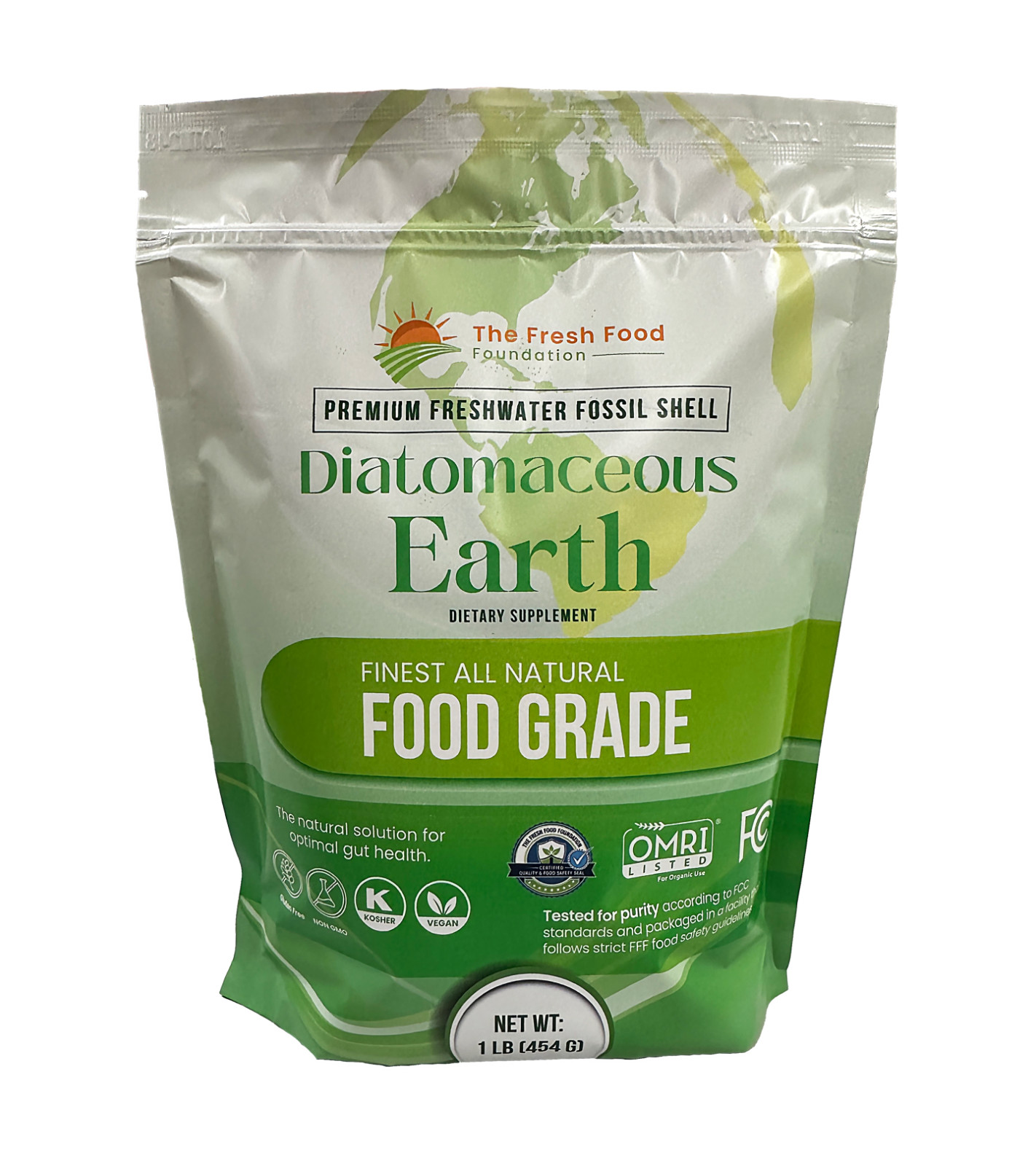 Food Grade Diatomaceous Earth Premium Freshwater Fossil Shell – Reduces bacteria