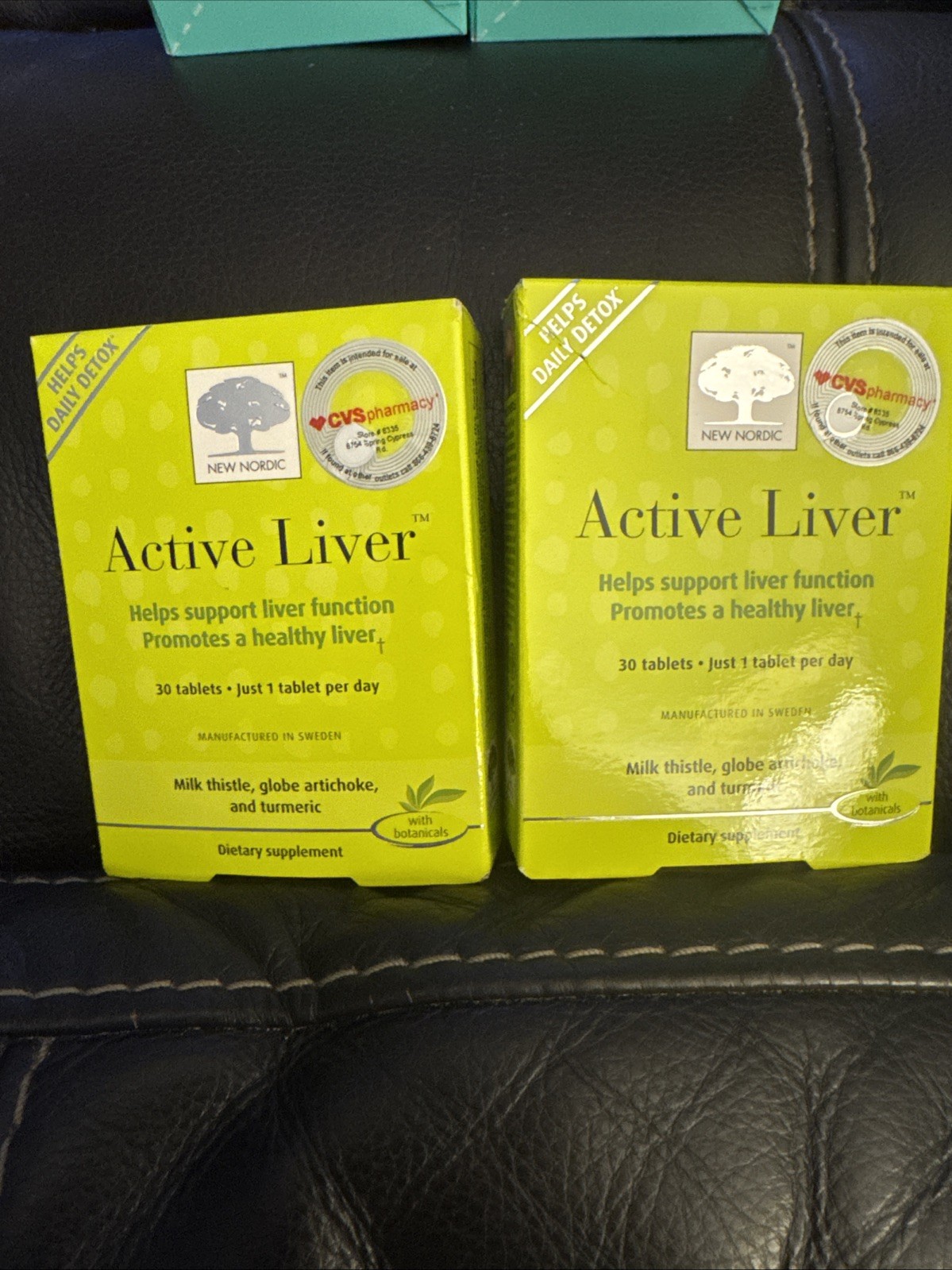New Nordic Active Liver – helps support liver function – 60 tabs – 2 5/2025 Date