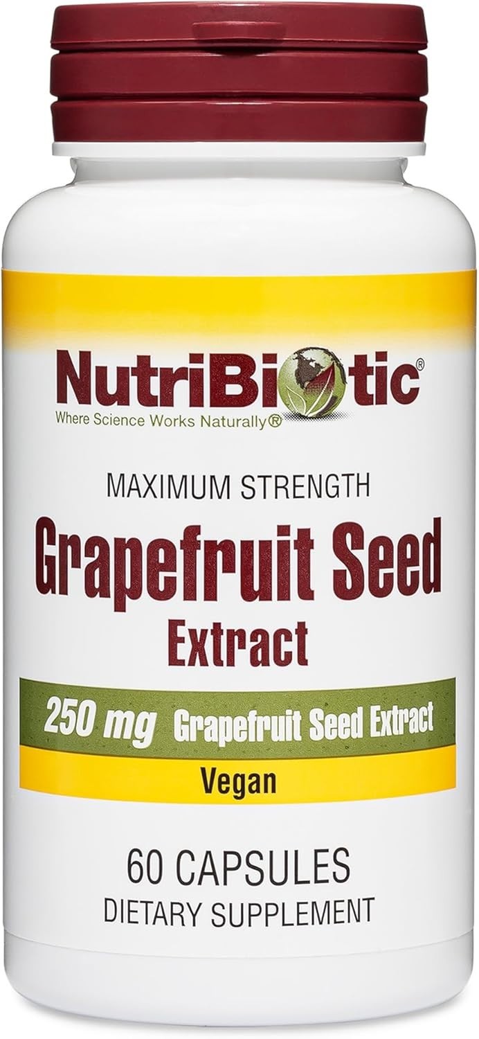 Grapefruit Seed Extract 250 mg – 60 Capsules for Natural Health Support