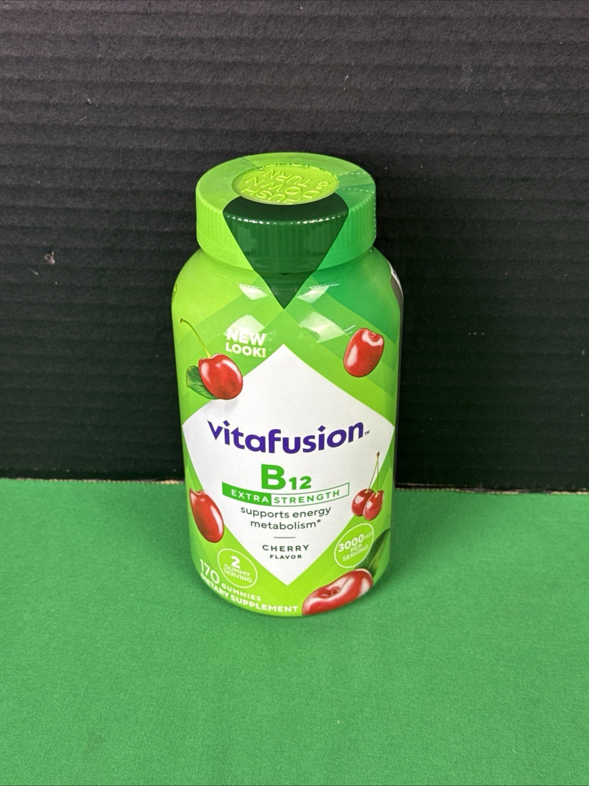 Vitafusion Extra Strength B12 Gummy Vitamins 170 Ct EXP 02/27 +