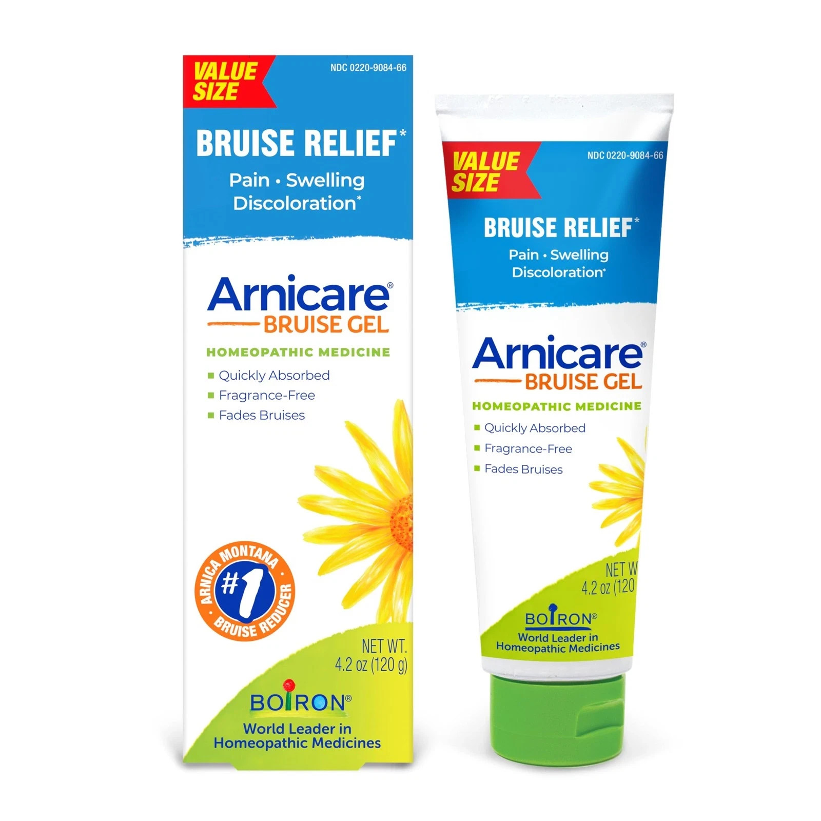 Boiron Arnicare Bruise Gel for Relief of Pain Inflammation or Swelling exp 06/28