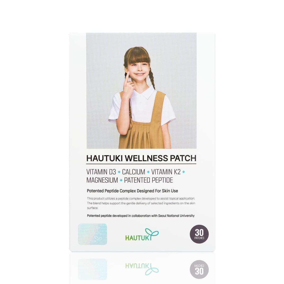 HAUTUKI Wellness Patch for Kids, Daily Growth Support and Vital Nutrient Abso…