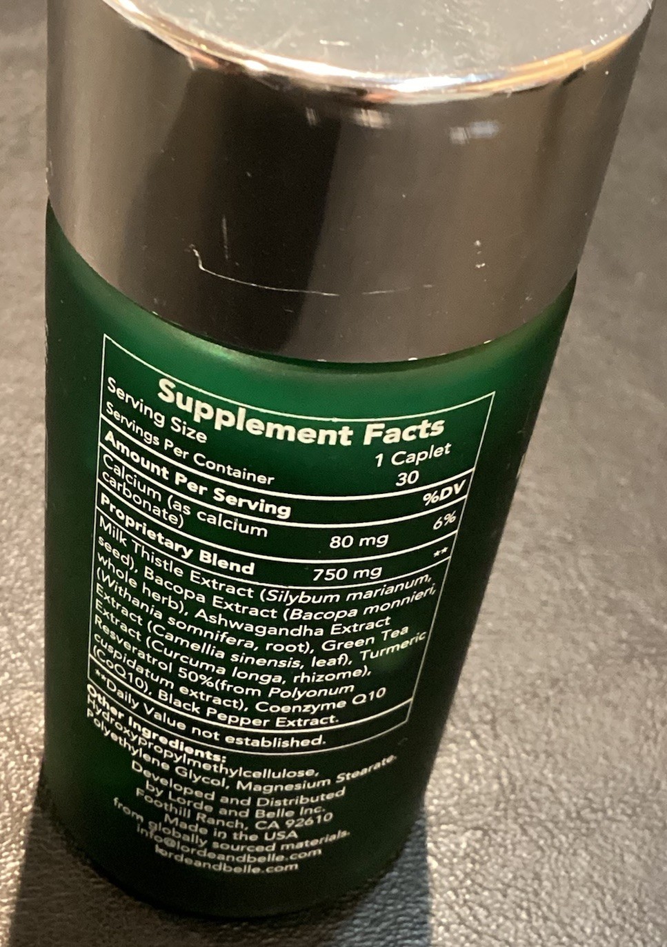 3 Bottles Of Lorde + Belle OPTIMIZER 3.0 Activating Compounds 30 Caplets Each