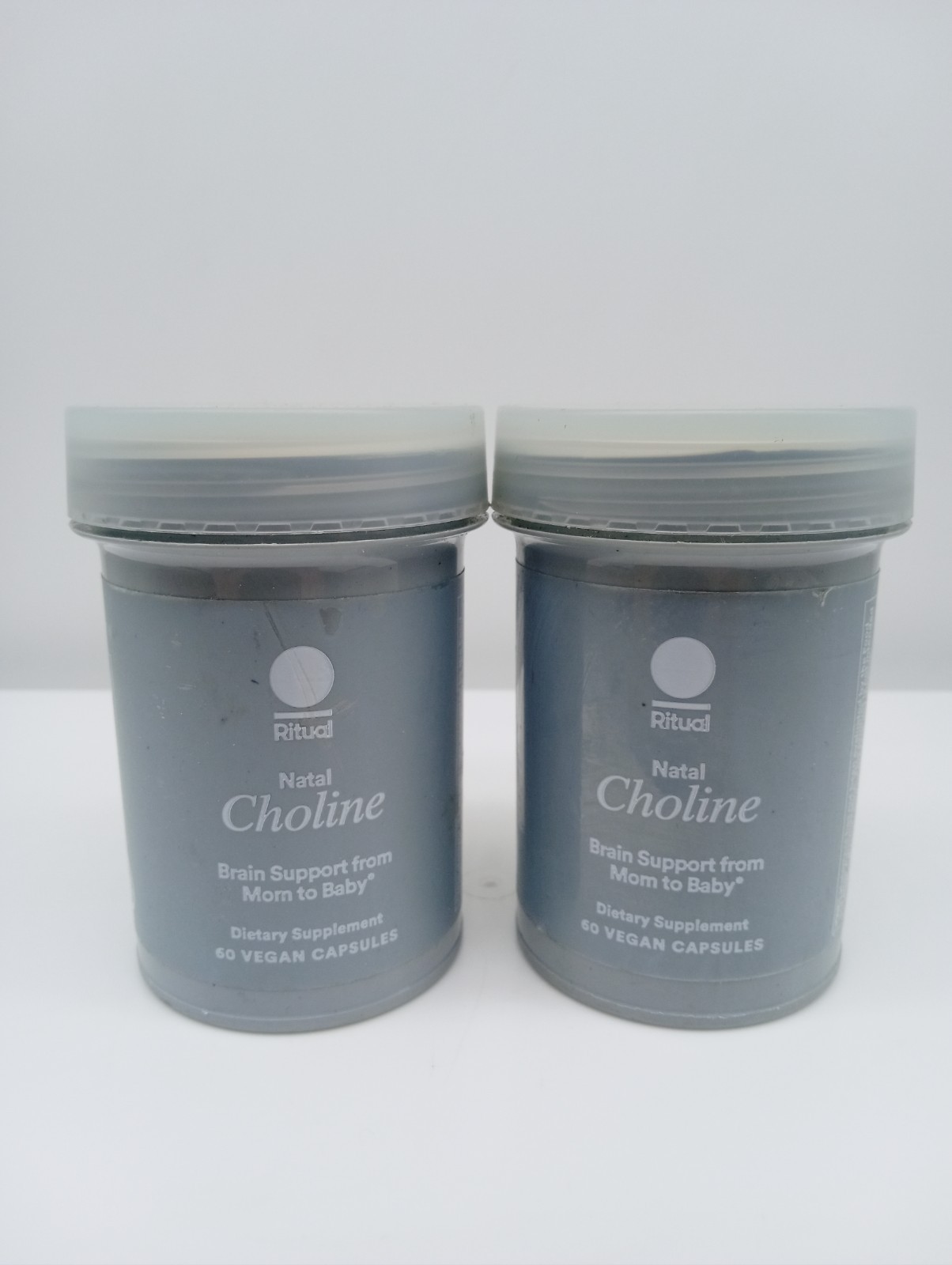 2-Pack Ritual Natal Choline Supplement – 550mg 60 vegan capsules exp 11/27