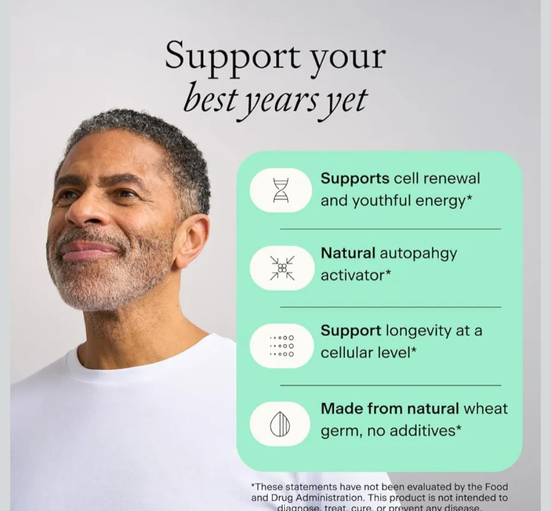 OMRE Spermidine Supplement (10mg of Non-Synthetic Spermidine) – 3rd-Party Tested