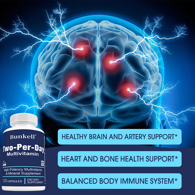 Two-Per-Day Multivitamin 30 to 120 Capsules Exp 07/2026