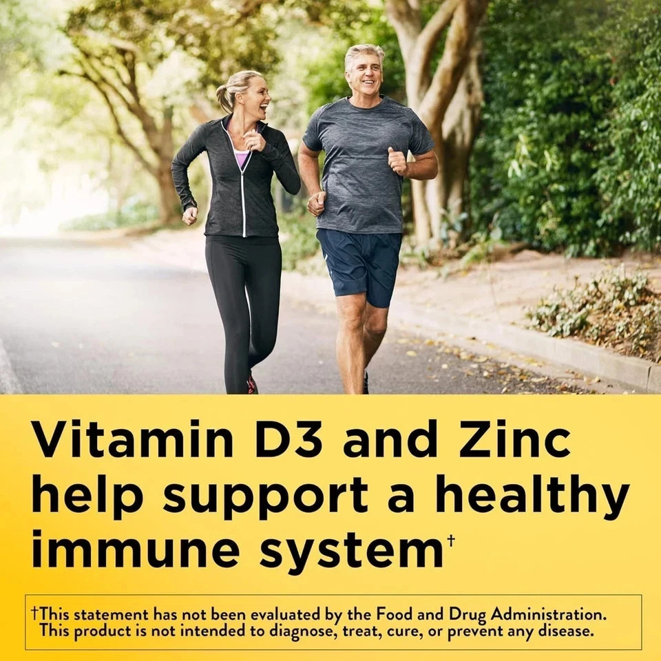 300CT Nature Made Calcium Magnesium Zinc with Vitamin D3 for Bone Support New