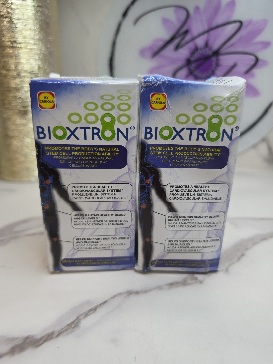 2 Bioxtron Natural Cell Support Supplement Joint Muscle Immune Exp 08/28