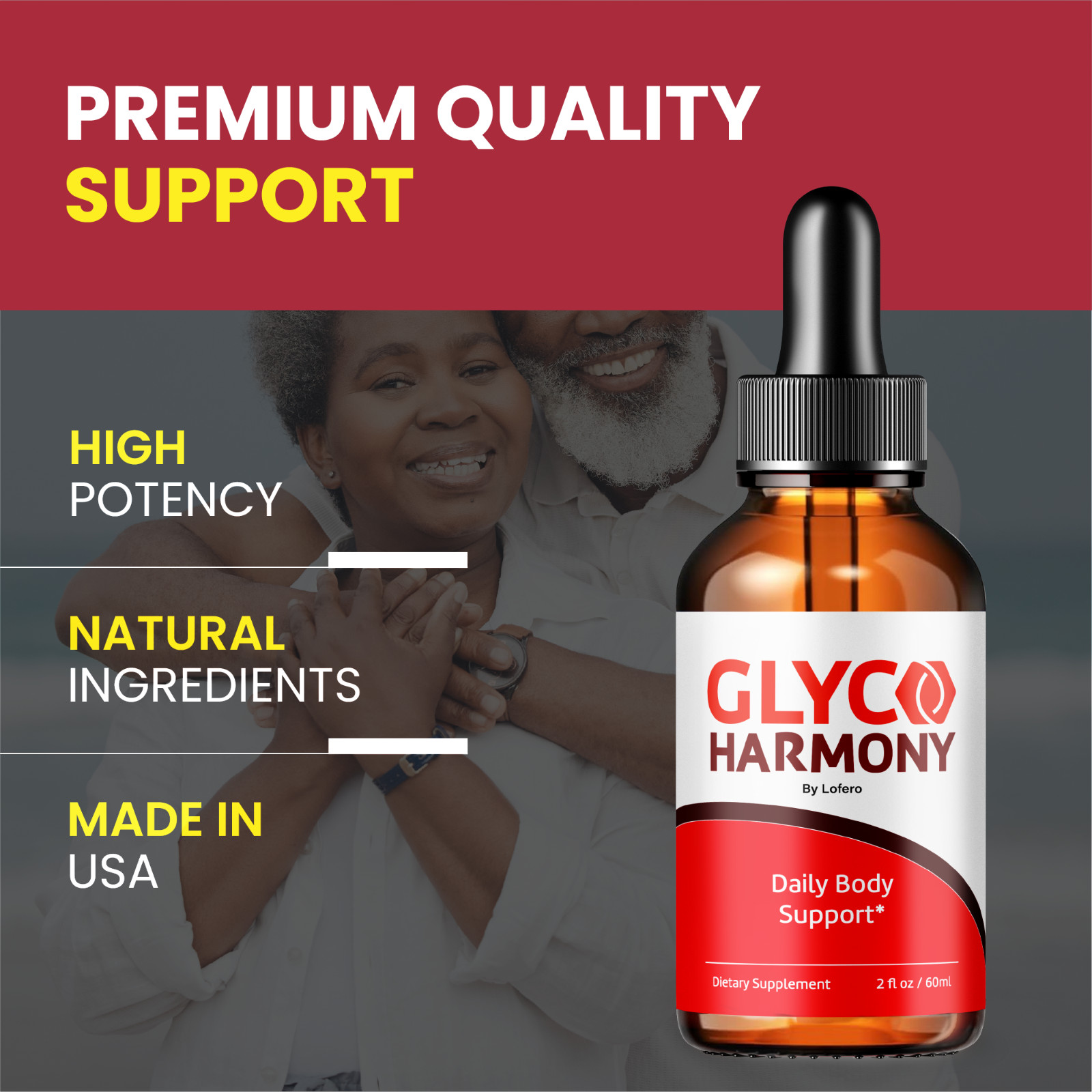 (5 Pack) Glyco Harmony Drops Support Blood Sugar GlycoHarmony Glycogen (10 oz)