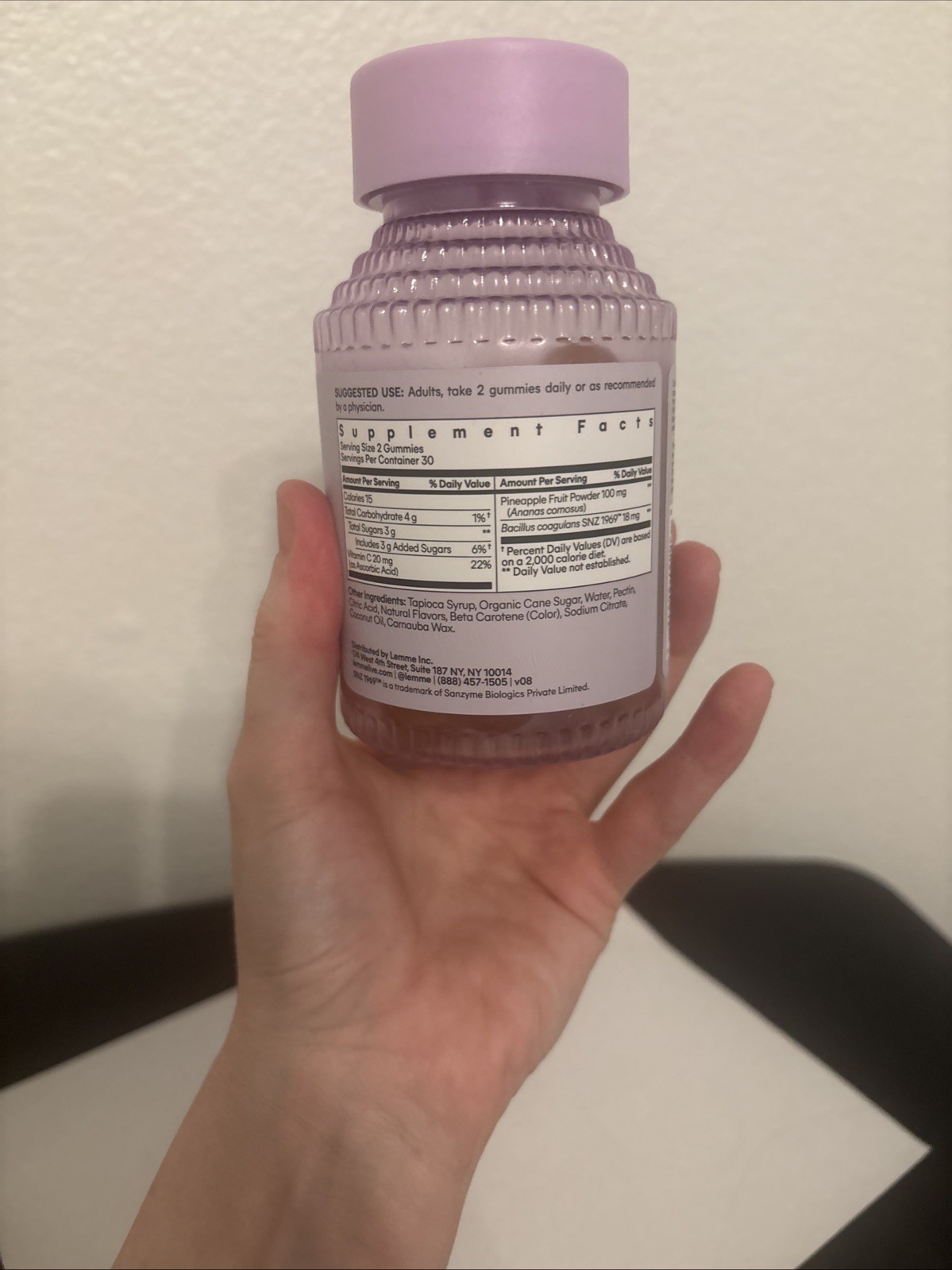 Lemme Purr Vaginal Probiotic Gummies for Women – Balanced pH, Healthy Odor 7/27