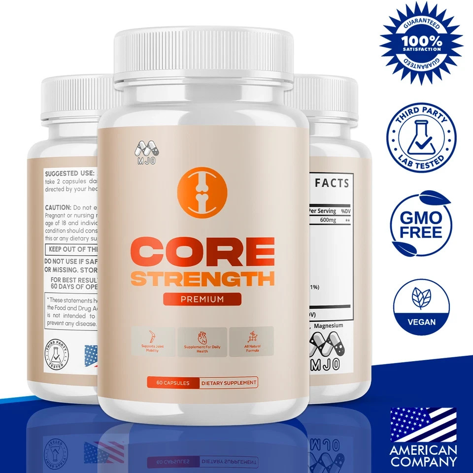 (5 Pack) Core Strength Joint Support Advanced Formula CoreStrength 300 Capsules